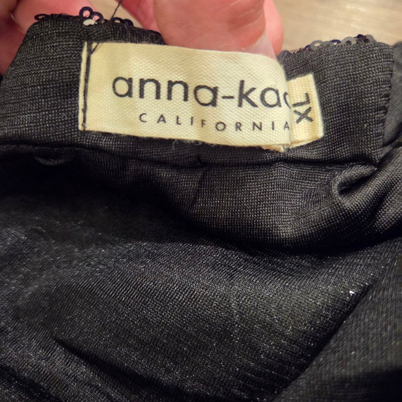 Anna-Kaci Women's Side Pleated Tulip Hem Sparkly Sequin Mini Skirt size XL - Picture 4 of 7